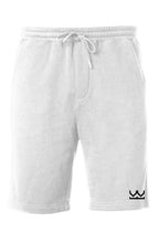 Load image into Gallery viewer, Crown Logo Fleece Shorts - Embroidered Black