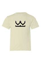 Load image into Gallery viewer, Big Crown Logo Kids Tee (Black Logo)