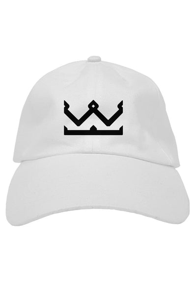 Crown Logo Dad Hat Black Logo