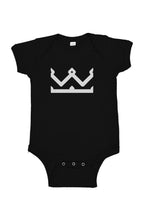 Load image into Gallery viewer, Crown Logo Infant Onesie (White Logo)
