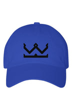 Load image into Gallery viewer, Crown Logo Dad Hat - Kids (Black Logo)
